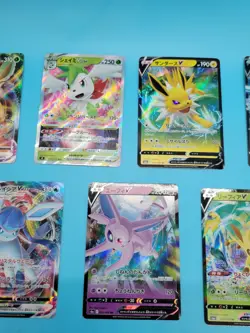 Pokemon Eevee Heroes S6a Set of V and VMAX (7 Cards) NM/M Lot - US Seller - Image 3