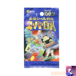 Pokemon Amada Hyper Sticker Super DX Vintage Unused Nintendo Bandai Japanese - Image 1