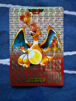 Charizard No.006 Red Holo Pokemon Carddass TCG Vintage Nintendo Japanese 1996 - Image 2