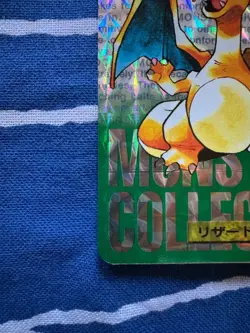Charizard No.006 Green Holo Pokemon Carddass TCG Vintage Nintendo Japanese 1996 - Image 5