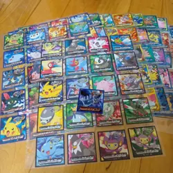 Bulk Sale Pikachu Gengar Pokemon TOP Sticker Vintage Nintendo Bandai Japanese - Image 2