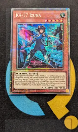 JUSH-EN031 K9-17 Izuna Starlight Rare 1st Ed YuGiOh - Image 1