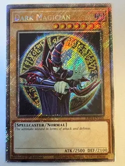 YUGIOH- Dark Magician (9th Art) - RA04-EN106 - Platinum Secret Rare - 1st Ed. - Image 1