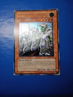 VLP 1st Ed Goblin Elite Attack Force CRV-EN020 Ultimate rare Yugioh! - Image 1