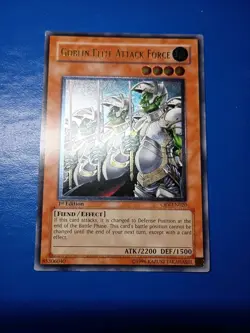 VLP 1st Ed Goblin Elite Attack Force CRV-EN020 Ultimate rare Yugioh! - Image 3