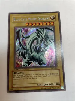 Blue-Eyes White Dragon BPT-003 2002 Collectors Tin Limited Edition Yugioh NM - Image 1