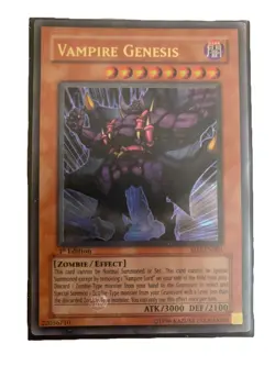 YUGIOH Vampire Zombie Deck w/ Sleeves Complete 40 - Cards - Image 3