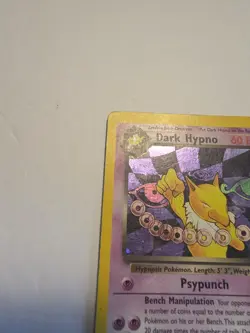 Pokemon TCG Dark Hypno 9/82 Team Rocket Holo Rare Vintage Card - WOTC 1999 LP - Image 5