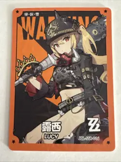 LUCY SSR JQL-SSR-016 Zenless Zone Zero ZZZ Anime Collectible Card - Image 1