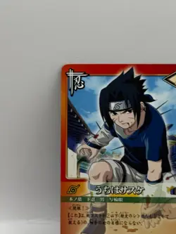 Uchiha Sasuke NARUTO CARD GAME Bandai 2005 Made in Japan Japanese Ninjya 26 - Image 3
