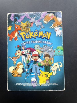 Checklist 1999 - Topps Pokemon Checklist Card Blue label (HP) - Image 1