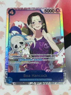 Boa Hancock OP01-078 SR Romance Dawn One Piece Card Game NM English - Image 1