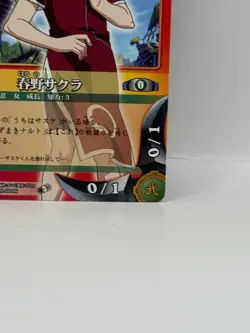 Haruno Sakura NARUTO CARD GAME Bandai 2005 Made in Japan Japanese Ninjya 237 - Image 5