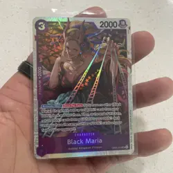 Black Maria OP08-074 SR One Piece Card Game Two Legends - English - Near Mint - Image 1
