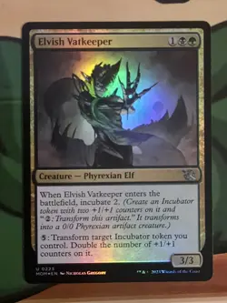 X 1 Elvish Vatkeeper NM March of the Machine Magic 223 MTG Magic The Gathering - Image 1