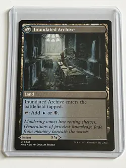 Waterlogged Teachings / Inundated Archive 261 MTG MH3 2024 Mint - 9.0 + Non Foil - Image 2
