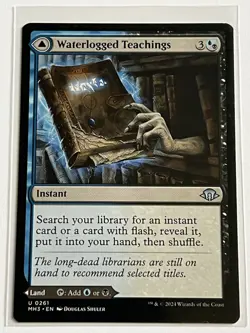 Waterlogged Teachings / Inundated Archive 261 MTG MH3 2024 Mint - 9.0 + Non Foil - Image 3