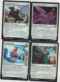 RACER DECK 40 CARDS N-MINT MTG MAGIC NEW ALL FROM AETHERDRIFT, MANY FOILS A-5 - Image 1