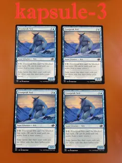 4x Frostpeak Yeti | Jumpstart 2022 | MTG Magic Cards - Image 1
