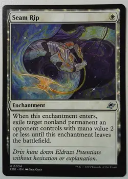 Seam Rip *Uncommon* Magic MtG x1 Edge of Eternities - Image 1
