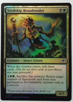 Seedship Broodtender *FOIL Uncommon* Magic MtG x1 Edge of Eternities - Image 1
