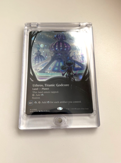 Uthros, Titanic Godcore (Borderless Galaxy Foil) 0380 Edge of Eternities MTG NM - Image 3