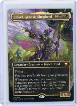 x1 Szarel, Genesis Shepherd - Borderless M MTG Commander: Edge of Eternities M/N - Image 1