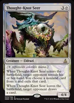 MTG English Thought-Knot Seer NM Normal Oath of the Gatewatch - Image 1
