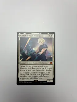 MTG Cloud, Midgard Mercenary - Mythic Rare - NM/Mint Condition - Image 1