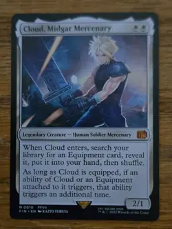 MTG Cloud, Midgard Mercenary - Mythic Rare - NM/Mint Condition - Image 1