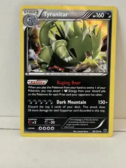 Tyranitar - 56/124 - HOLO - Rare - XY - Fates Collide - Pokemon Card - TCG - NM - Image 1