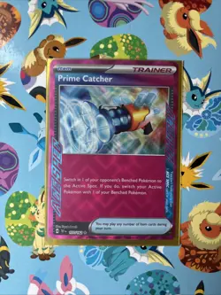 Prime Catcher Ace Spec 157/162 Holo Pokemon SV05: Temporal Forces NM/M Condition - Image 1