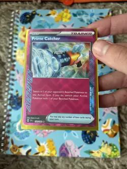 Prime Catcher Ace Spec 157/162 Holo Pokemon SV05: Temporal Forces NM/M Condition - Image 3