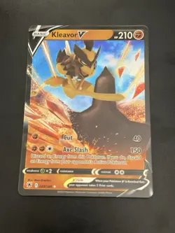Kleavor V #87 Ultra Rare NM - Pokemon TCG: Sword & Shield Astral Radiance 2022 - Image 1