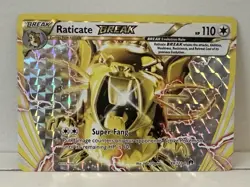 Pokemon TCG - Raticate BREAK 89/122 · Ultra Rare · XY BREAKpoint 2016 NM - Image 1