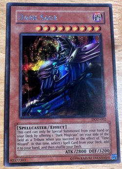 Dark Sage DOD-002 Secret Rare Promo Yugioh 7102 - Image 1