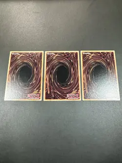 YUGIOH Obelisk Slifer Ra TN19-EN007 EN008 EN009 Prismatic NM God Set - Image 4