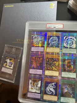 2024 Yugioh Korean Uncut Sheet Unity & Pride QCCP Blue Eyes White Dragon 25th - Image 3