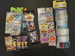 Pokemon TCG Lot, 500+ Cards, Graded Card, Packs, Jumbo Etc - Great gift!! - Image 1
