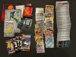 Pokemon TCG Lot, 500+ Cards, Graded Card, Packs, Jumbo Etc - Great gift!! - Image 1