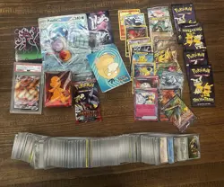 Pokemon TCG Lot, 500+ Cards, Graded Card, Packs, Jumbo Etc - Great gift!! - Image 1