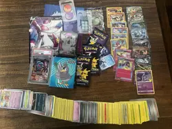 Pokemon TCG Lot, 500+ Cards, Graded Card, Packs, Jumbo Etc - Great gift!! - Image 1