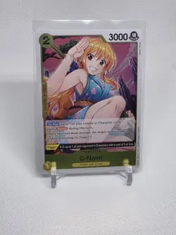 One Piece Card Game O-Nami OP06-101 Rare Foil English Edition T7 - Image 3