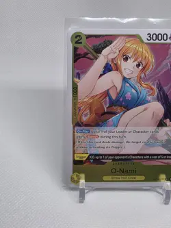 One Piece Card Game O-Nami OP06-101 Rare Foil English Edition T7 - Image 5