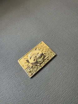 Vintage Pokemon Limited Edition 1999 Jigglypuff 23K Gold Plated Card Burger King - Image 1