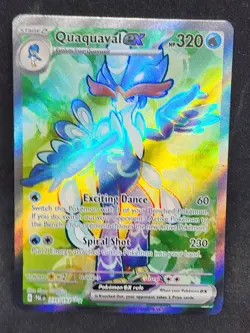 Quaquaval ex 235/193 - Full Art Secret Rare - Paldea Evolved Pokemon Card NM - Image 1
