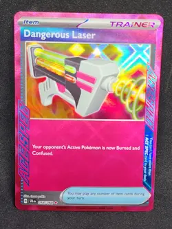 DANGEROUS LASER 058/064 Shrouded Fable - ACE SPEC Rare Pokemon Card- NM - Image 1