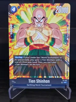 Dragon Ball Super Card Game - Tien Shinhan (Tournament Pack 07) FP-045 - NM - Image 1