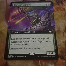 x1 Horizon Explorer - Extended Art R MTG Commander: Edge of Eternities M/NM, Eng - Image 1