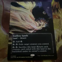 MTG FOIL Endless Sands No.060 (Full Art ) EOE - Image 1